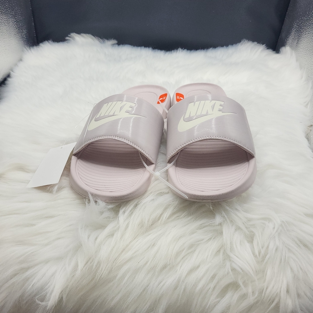 Nike Light Pink Slide Sandals